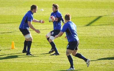 10.11.10 - Wales Rugby Training - Ryan Jones during training. 