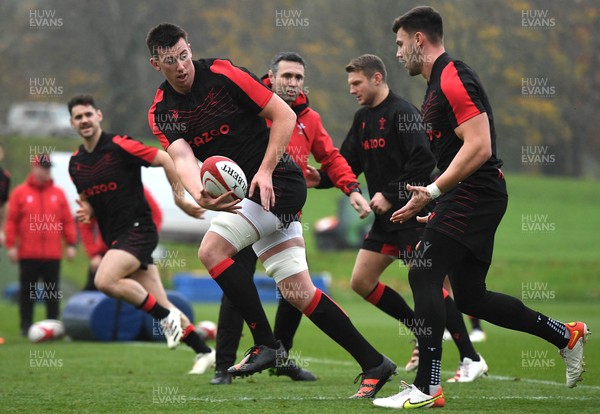 101121 - Wales Rugby Training - Adam Beard during training