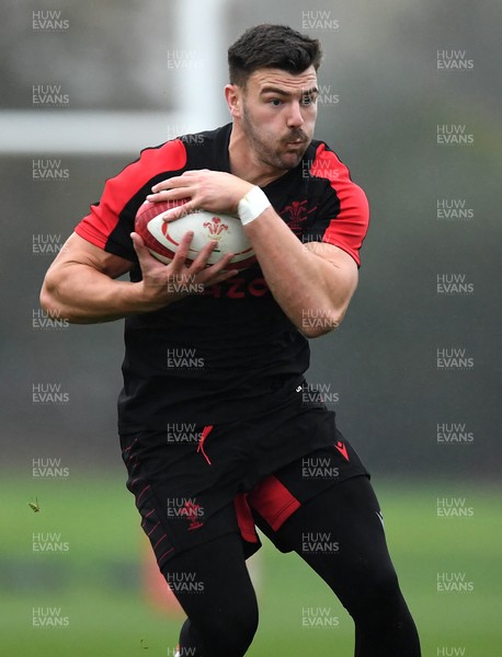 101121 - Wales Rugby Training - Johnny Williams during training