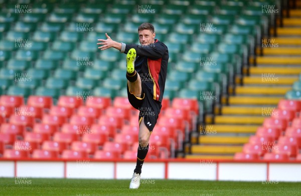 110216 - Wales Rugby Training -Rhys Priestland during training