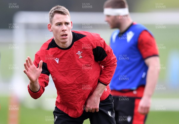 110221 - Wales Rugby Training - Liam Williams during training