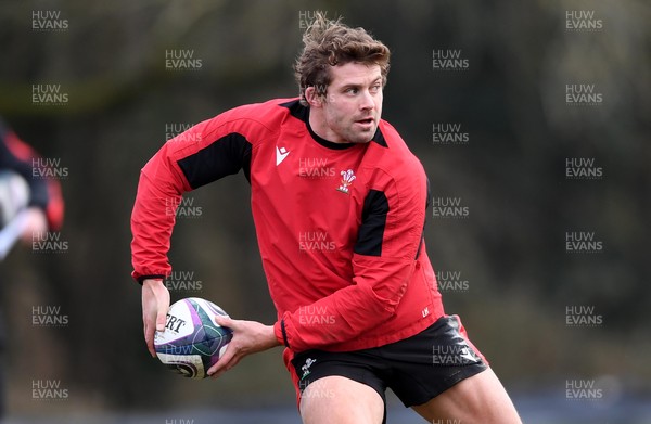 110221 - Wales Rugby Training - Leigh Halfpenny during training