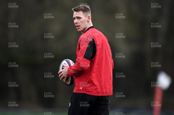 110221 - Wales Rugby Training - Liam Williams during training