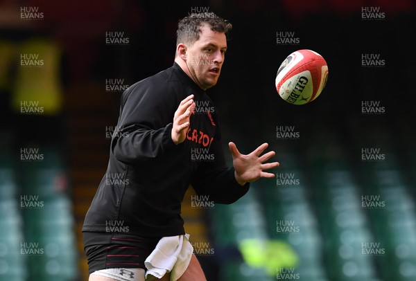 110222 - Wales Rugby Training - Ryan Elias during training