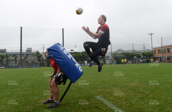 110613 - Wales Rugby Training -Liam Williams during training