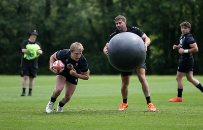110625 - Wales Rugby Training - Blair Murray during training