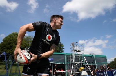 110625 - Wales Rugby Training - Josh Adams during training