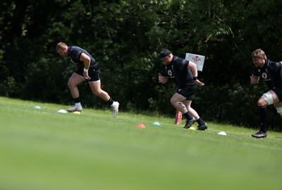 110625 - Wales Rugby Training - Dewi Lake and Keiron Assiratti during training