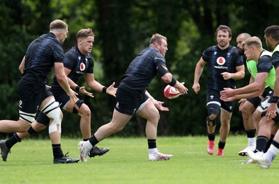 110625 - Wales Rugby Training - Dewi Lake during training