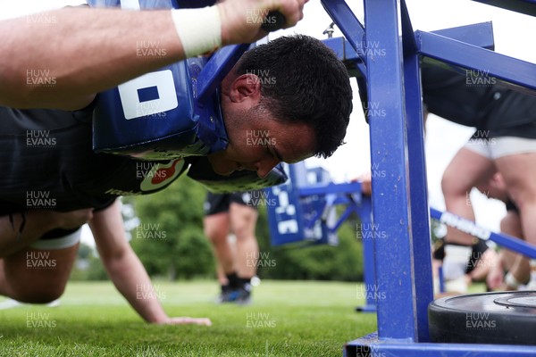 110625 - Wales Rugby Training - Chris Coleman during training