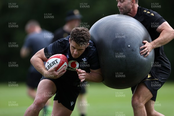 110625 - Wales Rugby Training - Kieran Hardy during training