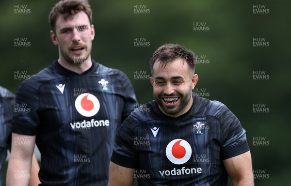 110625 - Wales Rugby Training - Liam Belcher during training