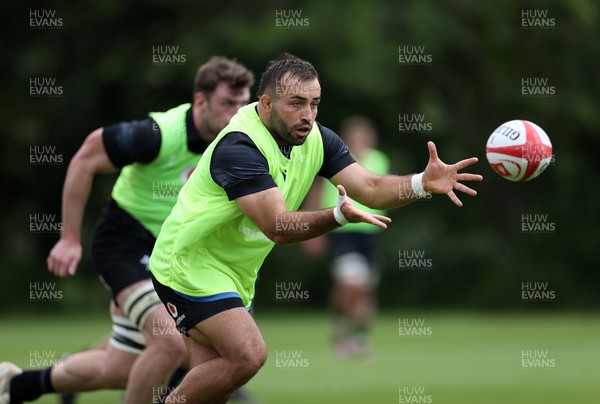 110625 - Wales Rugby Training - Liam Belcher during training