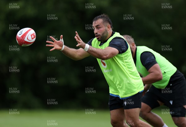 110625 - Wales Rugby Training - Liam Belcher during training