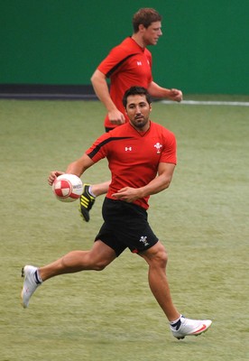 11.08.11 - Wales Rugby Training - Gavin Henson during training. 