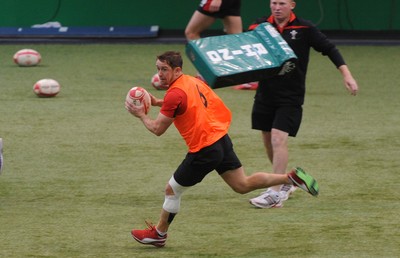 11.08.11 - Wales Rugby Training - Shane Williams during training. 