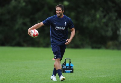 11.08.11 - Wales Rugby Training - Gavin Henson during training. 