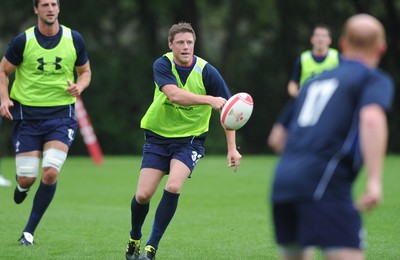 11.08.11 - Wales Rugby Training - Rhys Priestland during training. 