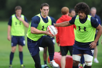 11.08.11 - Wales Rugby Training - George North during training. 