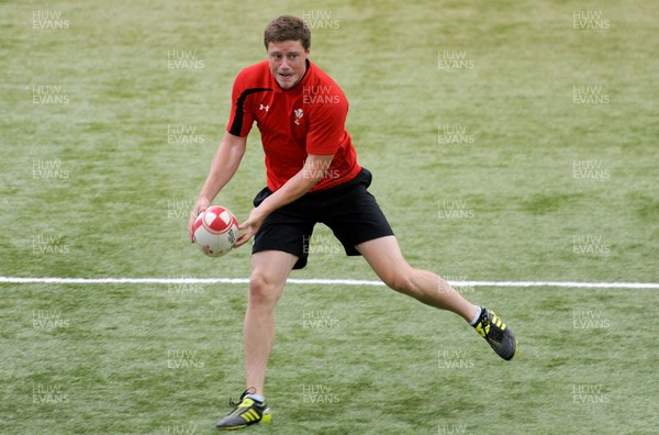 11.08.11 - Wales Rugby Training - Rhys Priestland during training. 