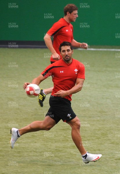 11.08.11 - Wales Rugby Training - Gavin Henson during training. 