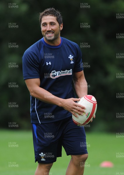 11.08.11 - Wales Rugby Training - Gavin Henson during training. 