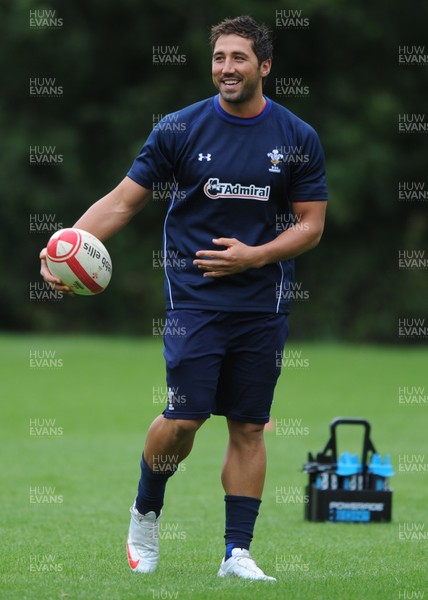 11.08.11 - Wales Rugby Training - Gavin Henson during training. 