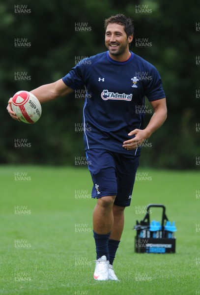 11.08.11 - Wales Rugby Training - Gavin Henson during training. 