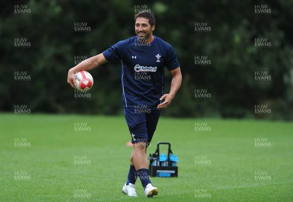 11.08.11 - Wales Rugby Training - Gavin Henson during training. 