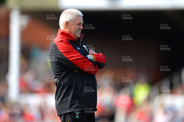 110815 - Wales Rugby Open Training Session -Warren Gatland during an open training session