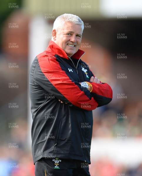 110815 - Wales Rugby Open Training Session -Warren Gatland during an open training session