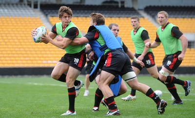 11.10.11 - Wales Rugby Training - Lloyd Williams during training. 