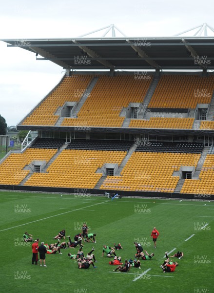 11.10.11 - Wales Rugby Training - Wales players during training. 
