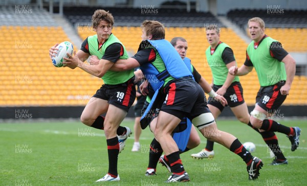 11.10.11 - Wales Rugby Training - Lloyd Williams during training. 