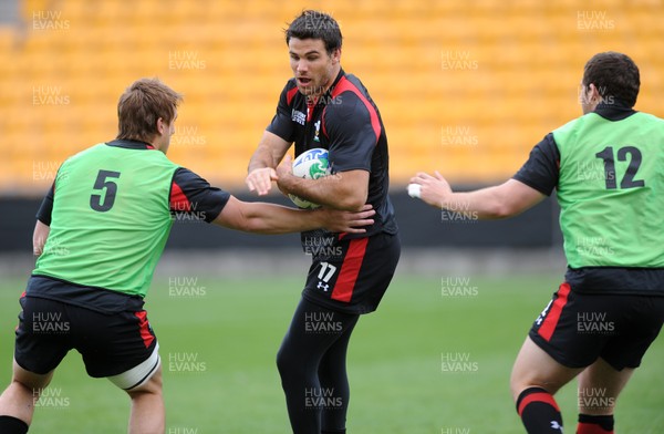 11.10.11 - Wales Rugby Training - Mike Phillips during training. 