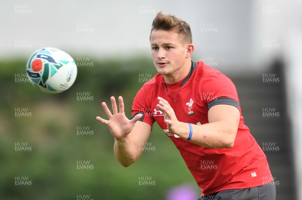 111019 - Wales Rugby Training - Hallam Amos during training