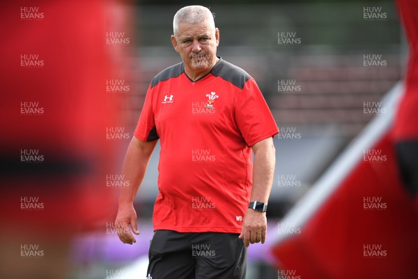 111019 - Wales Rugby Training - Warren Gatland during training