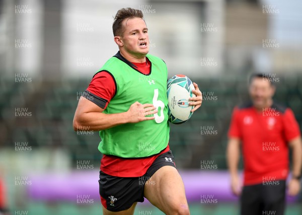 111019 - Wales Rugby Training - Hallam Amos during training