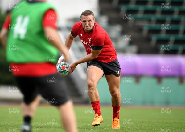 111019 - Wales Rugby Training - Hadleigh Parkes during training