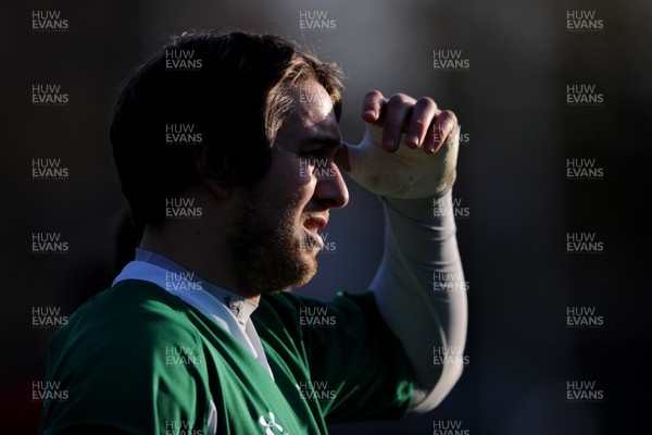 11.11.08 - Wales Rugby Training - Ryan Jones in action during training. 