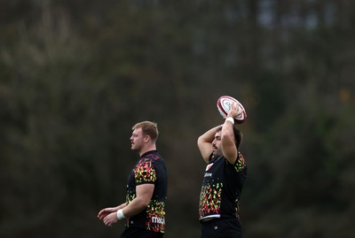 111125 - Wales Rugby Training in the week leading up to their Quilter Nations Series game against Japan - Liam Belcher during training
