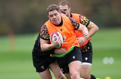 111125 - Wales Rugby Training in the week leading up to their Quilter Nations Series game against Japan - Brodie Coghlan during training