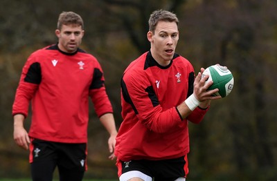 111120 - Wales Rugby Training - Liam Williams during training