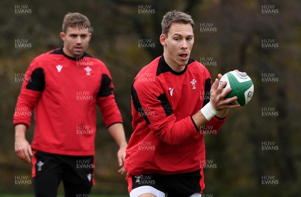 111120 - Wales Rugby Training - Liam Williams during training