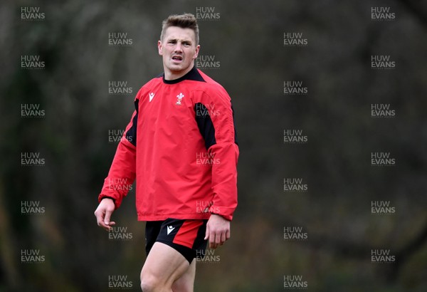 111120 - Wales Rugby Training - Jonathan Davies during training