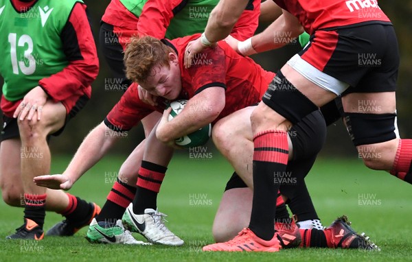 111120 - Wales Rugby Training - Rhys Carre during training