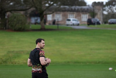 120226 - Wales Rugby Training - Tomos Williams during training