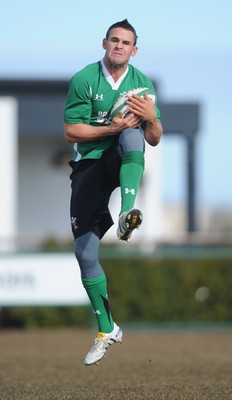12.03.10 - Wales Rugby Training - Lee Byrne during training. 