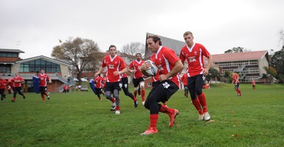 12.06.10 - Wales Rugby Training - Will Harries during training. 