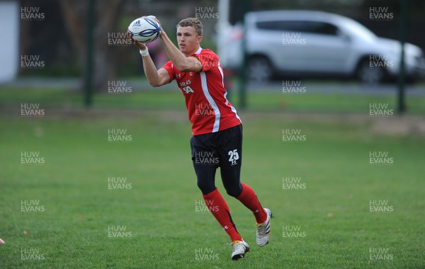 12.06.10 - Wales Rugby Training - Tom Prydie during training. 